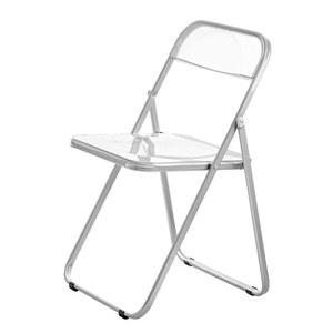 투명 접이식의자 아크릴 북유럽 스타일 라운지 모던 거실