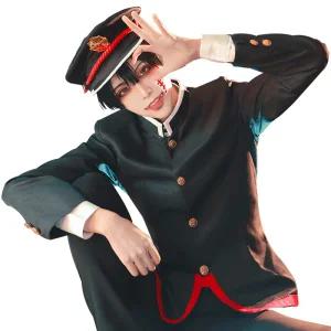 지박소년 하나코군 코스튬 츠카사 모자 코스프레 풀세트