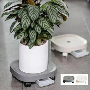 [콩심팥심]이동식 화분 데일리 물받이 받침대 클래식 바퀴 달린