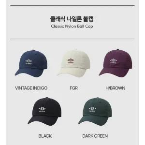 [엄브로](강남점) 남녀공용 클래식 나일론 볼캡 UQ323CCP93