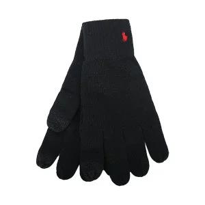 [폴로랄프로렌] 25FW 남성 리사이클 터치 울 장갑 블랙 PC0712 001