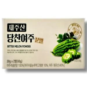 [건강식품] 제주산 당찬여주 분말 30g x 2통 1박스