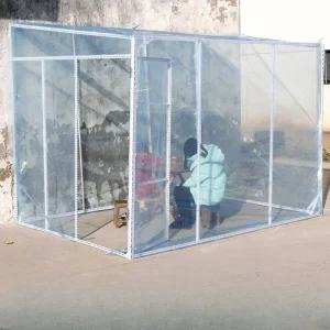 투명 천막 텐트 테라스 농막 창고 어닝 조립식 하우스