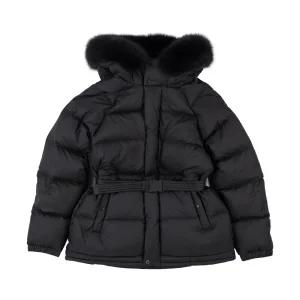 케이투 여성용 GOLDEN K95 베이글 FOX W 구스 다운 점퍼 KWW25550Z1 블랙