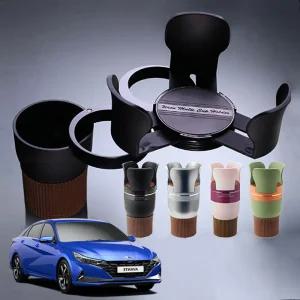 아반떼CN7 6단멀티확장 차량용컵홀더 차아네용거치대 용트레이 용홀더 자동차 스마트폰 케이스 보온보냉 보