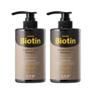 [셀러허브][종근당] 씨케이디 아미노비오틴 맥주효모 샴푸 500ml X 2EA (S41525563)