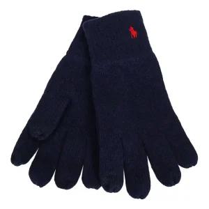 폴로랄프로렌 25FW 남성 리사이클 터치 울 장갑 클래식네이비 PC0712 433