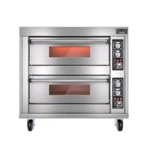 전기 오븐 상업용 베이킹 2단 가스오븐 전용 대용량 제빵 장비 소형 제과제빵 데크 오븐기