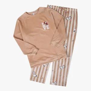 [애니바디](광주신세계)공용 밍크극세사 라운지 세트_러브홀리데이 ANLA25W96