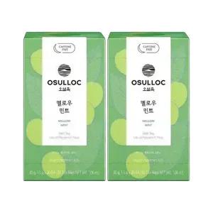 오설록 멜로우 민트 티백 20입, 2개