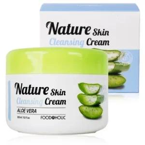 푸드어홀릭 네이쳐 스킨 클렌징 크림 300ml 알로에