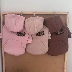 코코아허니 918F 기모 후드 티셔츠후드티 후드티셔츠 강아지후드티셔츠 애