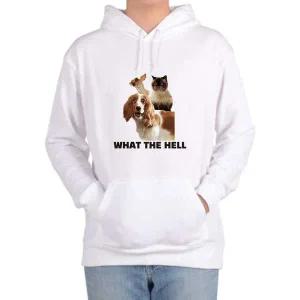 후드티 전사이즈 강아지 친구 가족 고양이 디자인