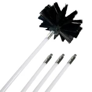 청소솔 연통청소도구 연통솔 연도 브러쉬 전동 솔 드릴장착 벽난로솔