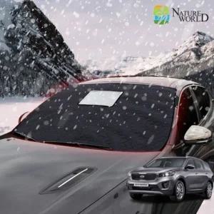 올뉴 쏘렌토  고급형 차량 성에방지커버 햇빛가리개 사계절용 앞유리 커버 덮개 맞춤형 블랙박스형 보