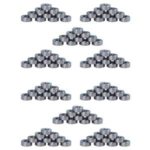 호환  Traxxas Slash Rustler Stampede 휠용 MR115 2RS 볼 베어링 100개 5X11x4mm