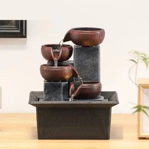 실내분수 물소리 흐르는물 소형 미니분수대 사무실 분수