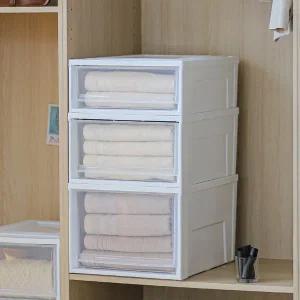 [아이리스] 옷 수납 정리함 플라스틱 서랍장 중형M 사이즈