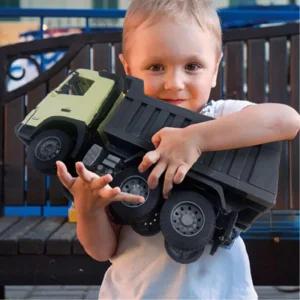 모래놀이중장비 소리나는 덤프트럭장난감 대형 두돌선물 36개월 건설 6살