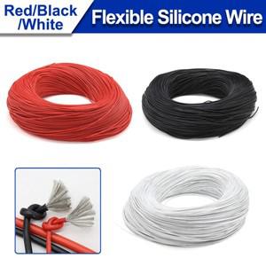 30/28/26/24/22/20/18/16/14/12/10/8AWG 내열성 케이블 실리콘 고무 주석 도금 구리 와이어 자동차 배터리