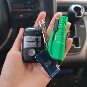 비상용 키링 안전벨트절단 탈출망치 차유리망치 차량용비상망치 차량용망치 비상망치