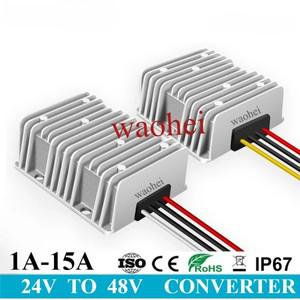 24V~48V 3A 5A 10A DC-DC 컨버터 승압 전압 조정기 변압기 부스터 (자동차, 태양광용)