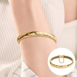 [골드앤] 10K 스너글링 뱅글 팔찌