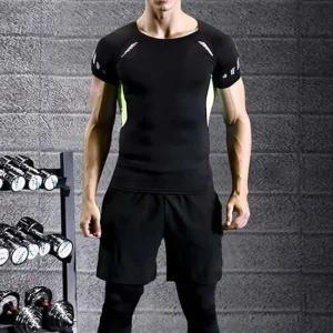 남성 기능성 트레이닝복 반팔 반바지 세트