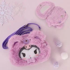 쿠로미 마일드 미러 크로스백백파우치 크로스백 캐릭터백 거울백