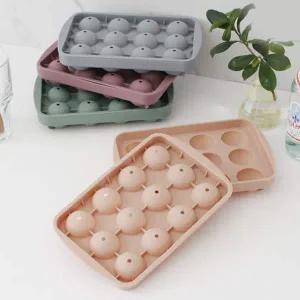 실리콘 얼음틀 12구 아이스볼 몰드 얼음판 실리콘틀 냉장고얼음틀