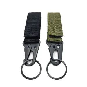 [콩심팥심]찍찍이 카라비너 5P 캠핑 등산 가방 키링 열쇠 고리