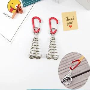 [콩심팥심]1P 데크팩 캠핑 텐트 비너포함 스프링