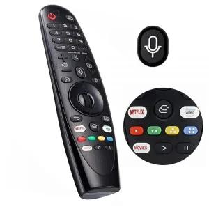 Voice Magic 리모컨 AKB75855501 LG OLED QNED NanoCell Webos 스마트 TV와 호환 포인터 음성 포함 552199