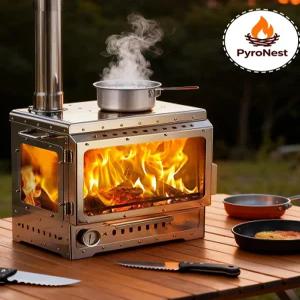 가비컴퍼니 펠렛난로 가정용 캠핑화목난로 펠릿난로