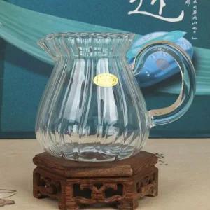 [셀러에이드]골원삼각 유리 숙우 공도배 550ml