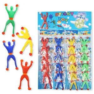 스파이더맨 찐득이 20개 포장 스파이더 말랑이 끈적이 장난감 벽타는 끈끈이 거미맨 찐드기