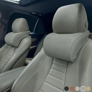 엔칸타 세이프레더넥 가죽 메모리폼 차량용 목쿠션 블랙