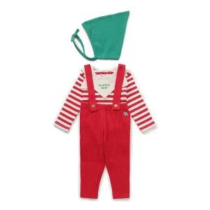 [블루독베이비](본점)RD)홀리데이 멜빵 상하세트(45C70-672-15)