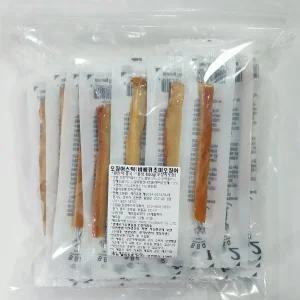 오징어스틱 600g 진성푸드 지퍼백 대용량 개별포장 패스츄리 바베큐조미오징어