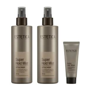 에스테티카 슈퍼 홀드 미스트 250ml 2개 + 릴렉스 헤어 마스크 100ml