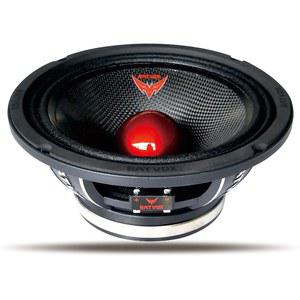 Guooreat MX80S1 스피커 8인치 미드레인지 600와트 4옴 레드불, 자동차 또는 트럭용 프리미엄 품질 오디오 도어 스피커, 검은색(1개 스피커)