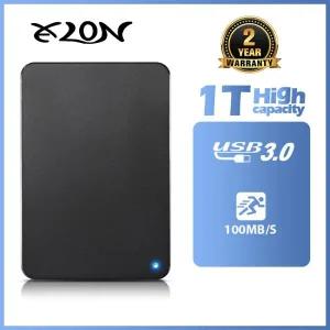 휴대용 HD 외장 하드 드라이브 USB3.0 고속 1TB 250GB 320GB 500GB 640GB 750GB 노트북 PC 맥북 PS4 PS5용