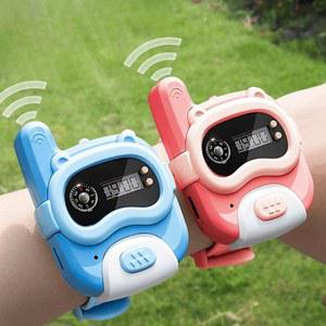 무전기 워키토키 생활 초원격 800m 손목시계 미니무전기 무전 블루 소형 충전식 핑크