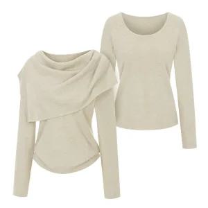 [티뷰] 케이프셔링라운드울니트세트_V5D-CSE007