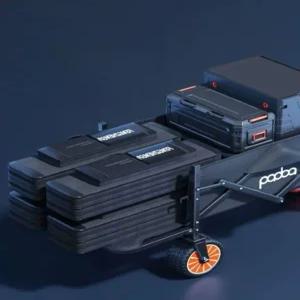 전동웨건 전동카트 트레일러 운반카 접이식 전동 전기