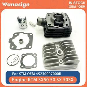 KTM 미니 소형 어드벤처 SX50 50 SX 50SX 에어 쿨용 바이크 오토바이 엔진 실린더 39.5mm 피스톤 키트 4513