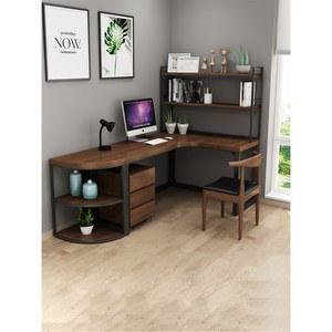 원목 L자형 책상 모서리 서재 코너 작업 튼튼 ㄴ자형 데스크 물푸레