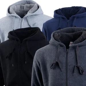 플리스 후드 집업 데일리 캐주얼 융털 후리스 후드 집업 겨울 폴리에스터 뽀글이 따뜻한 발열 기모 양털