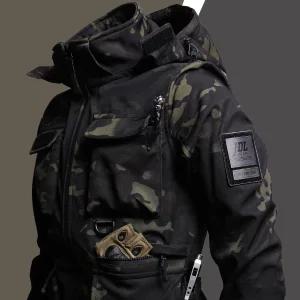 겨울낚시복 동계 밀리터리 배달 방수점퍼 남여공용