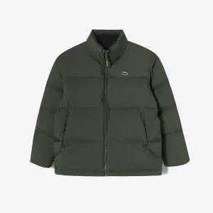 라코스테 스포츠 숏 헤비 다운 카키 BH714E-55N E9F